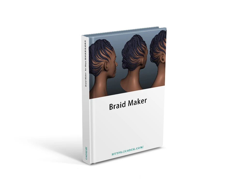Braid Maker V1.0 for Maya 脏辫发型生成插件