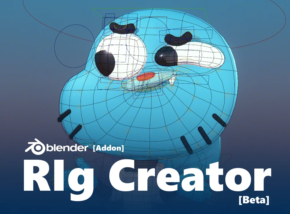 Rig Creator 1.4.0 for blender 面部表情绑定插件