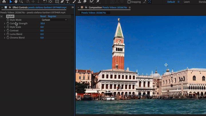 StyleX 1.0.3 for AE/PR 卡通绘画动漫风格插件
