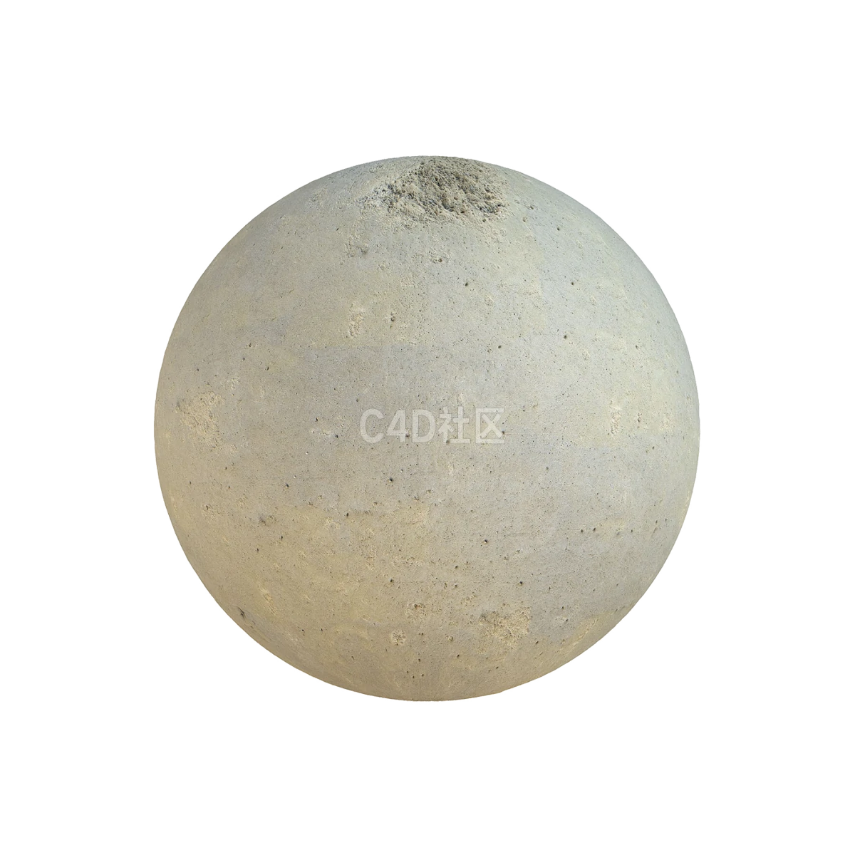 黄色混凝土和窟窿 250509016