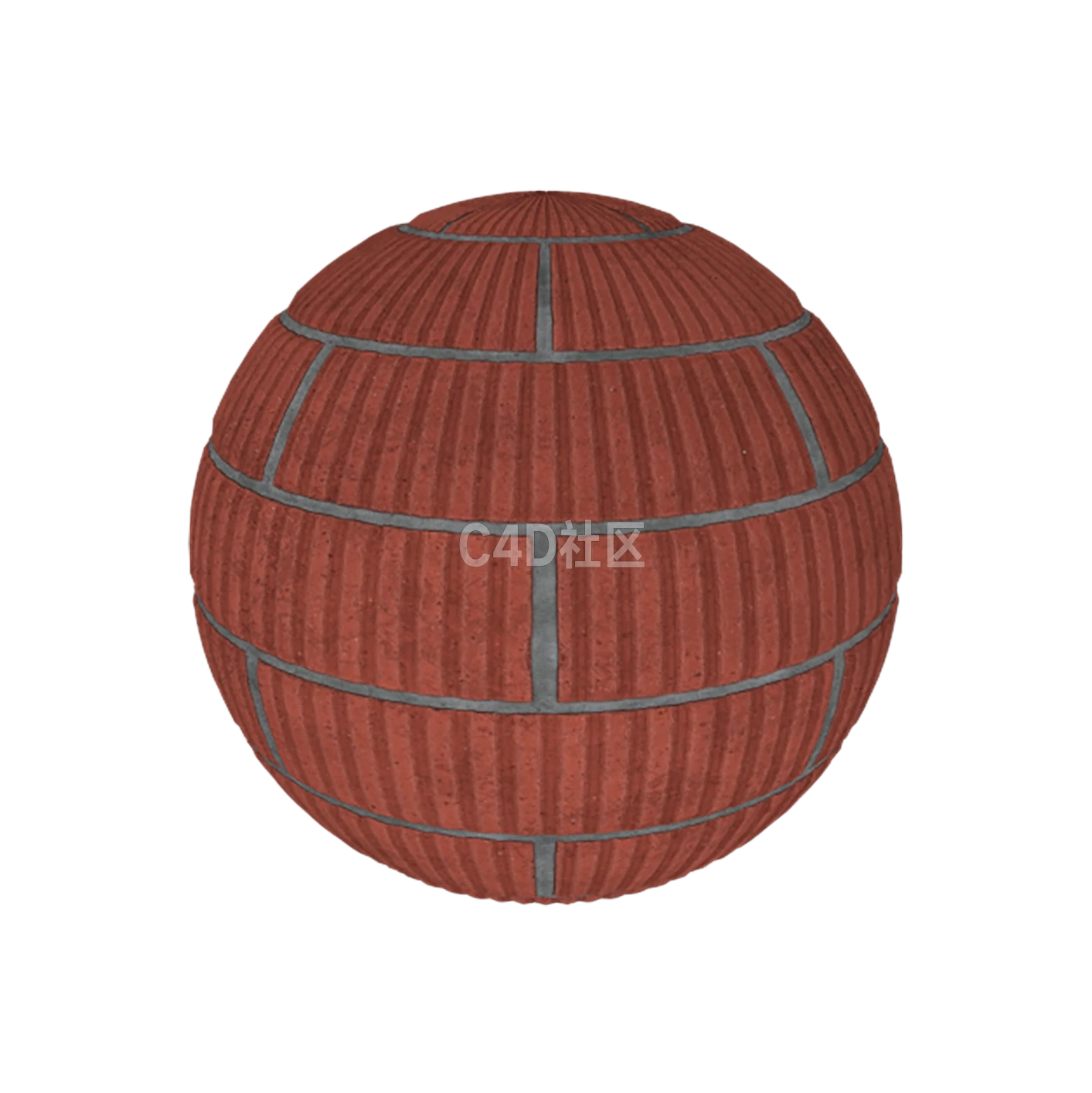 有垂直切片的红色砖墙 2505096