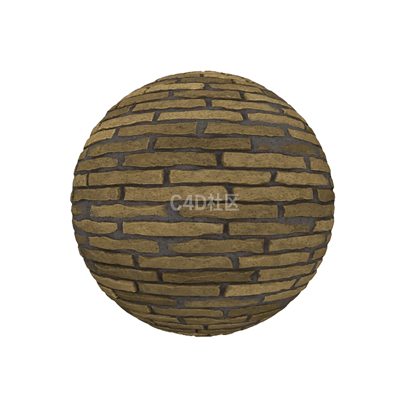 粗糙黄色砖墙 2505125