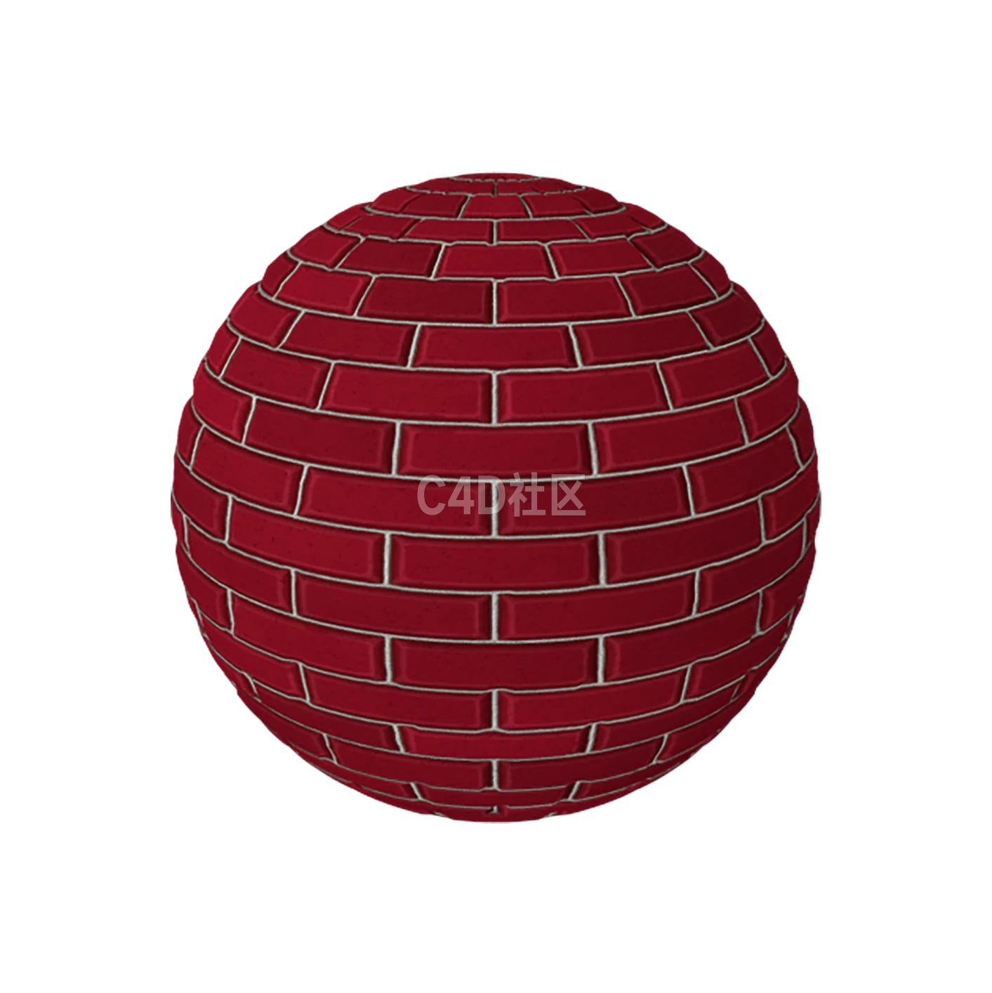 闪亮红色砖墙 2505089