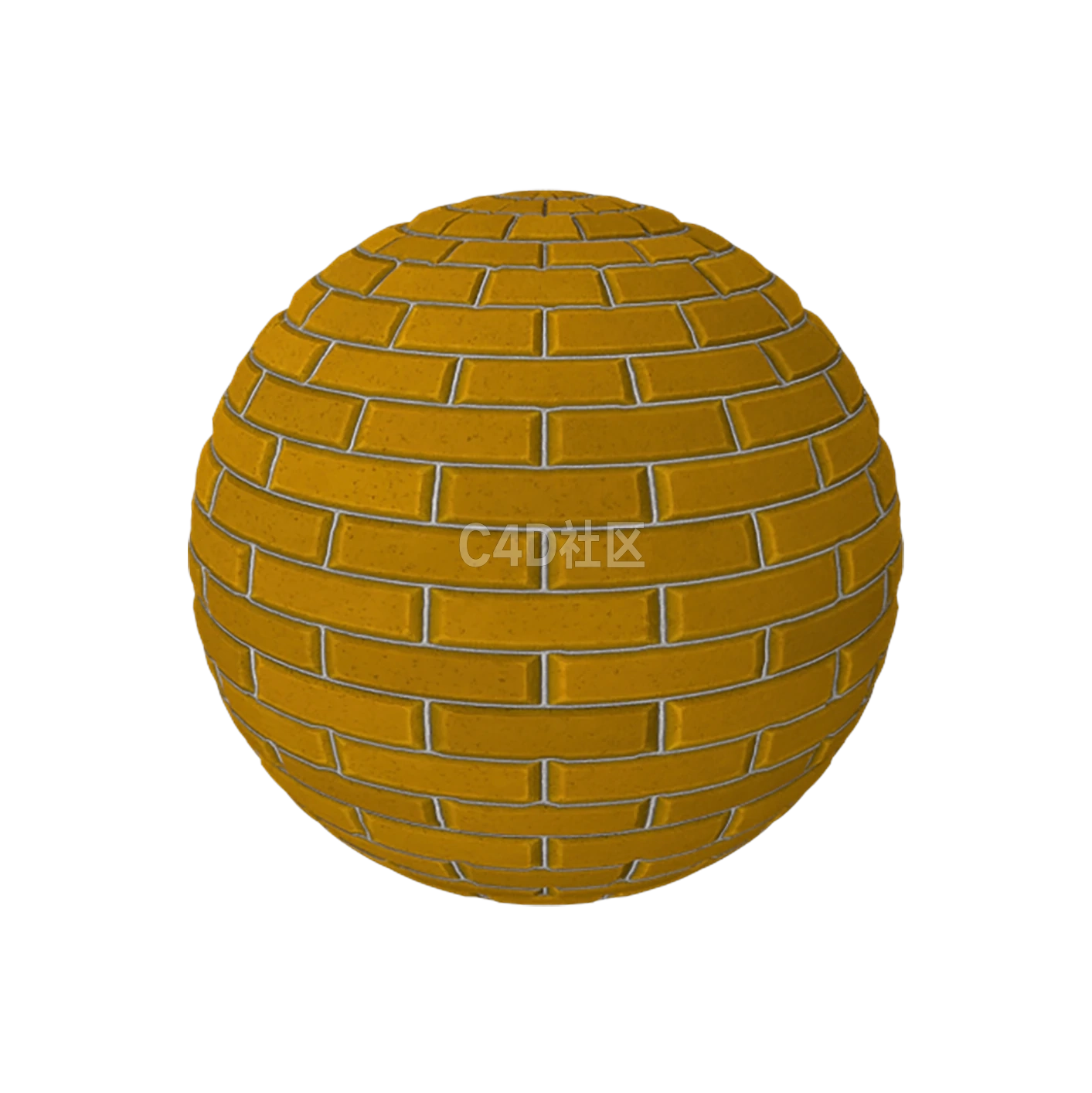 闪亮黄色砖墙 2505090