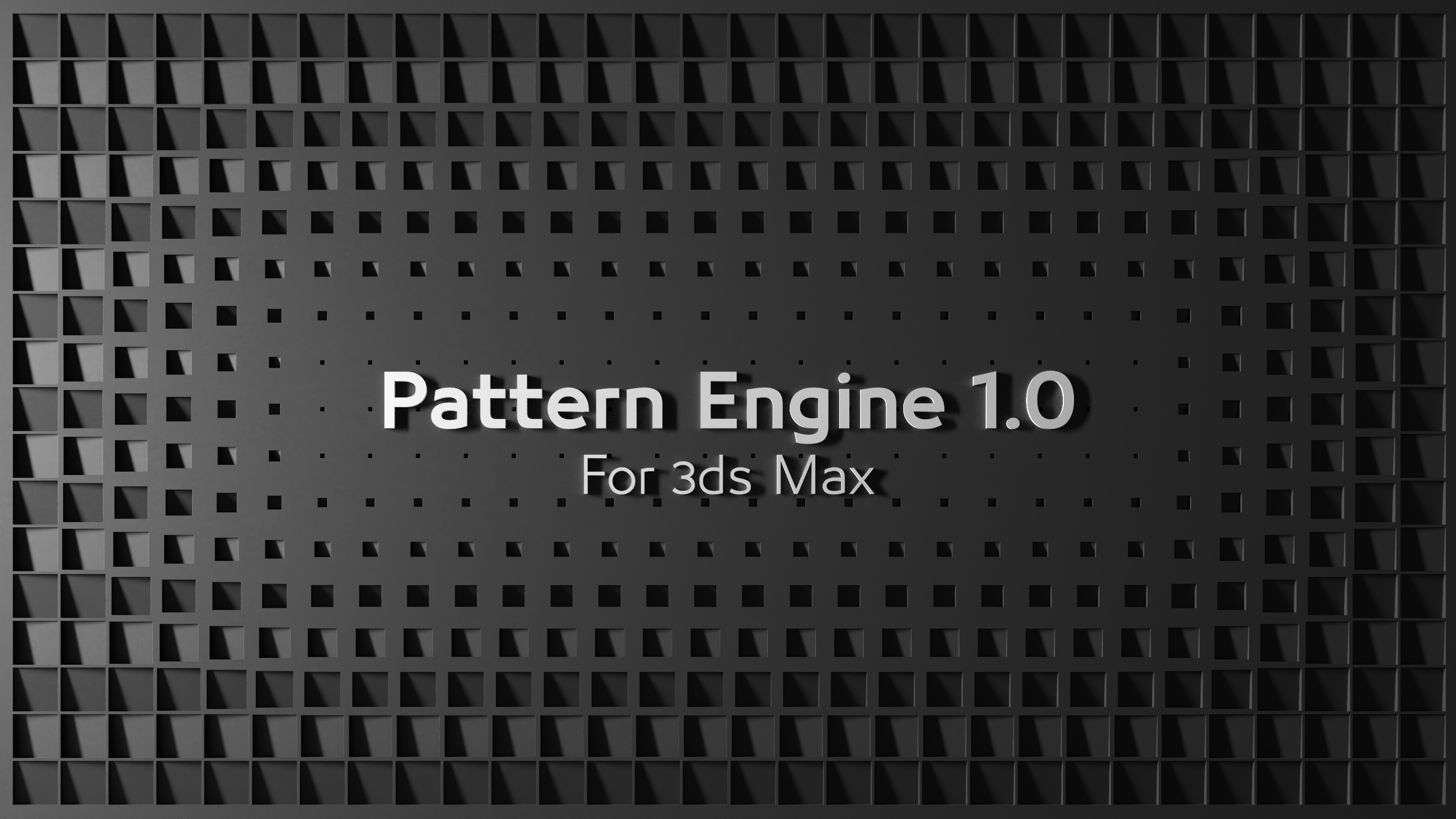 Pivot Studio Pattern Engine 1.40 for 3ds Max 几何图形生成插件