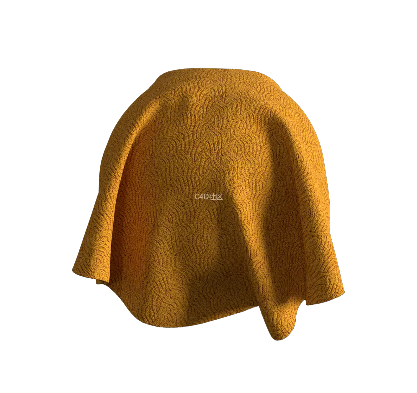 橙色羊毛布料2505818