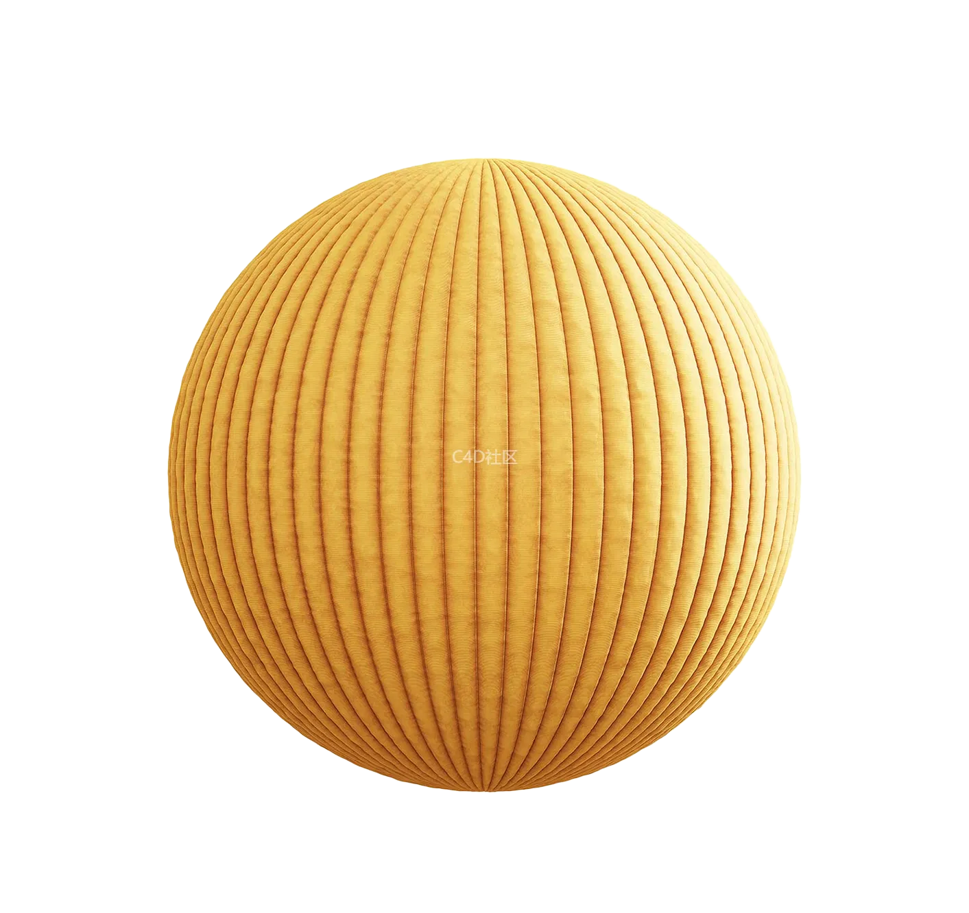 绗缝橙色布料纹理贴图2505828