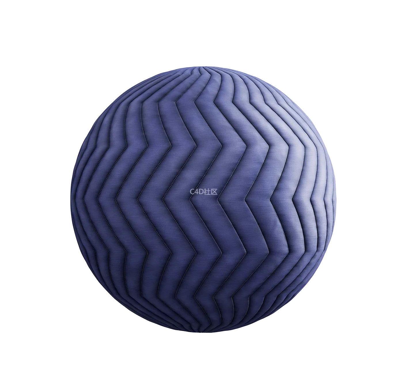 绗缝蓝色布料纹理贴图2505839