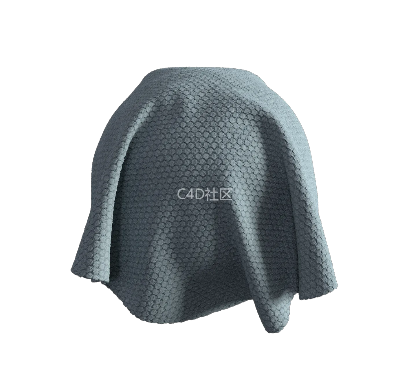 编织鳞片面料蓝色2505948