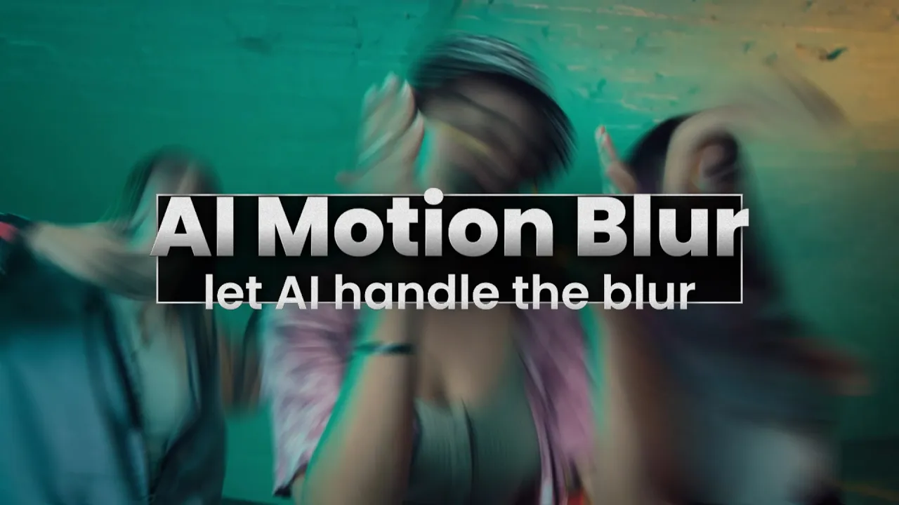 AI Motion Blur 1.1.23 for After Effects 运动模糊插件