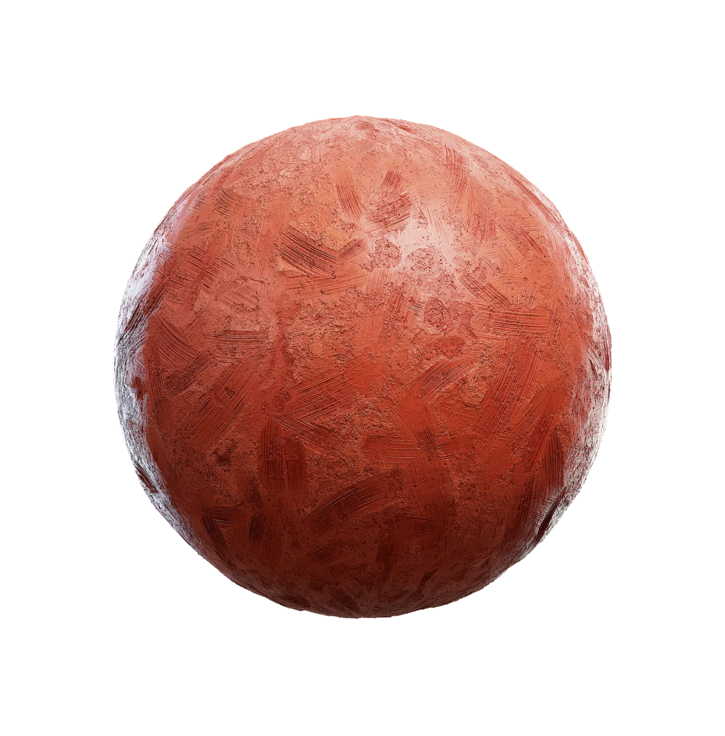 刮痕粗糙红色粘土2506101340