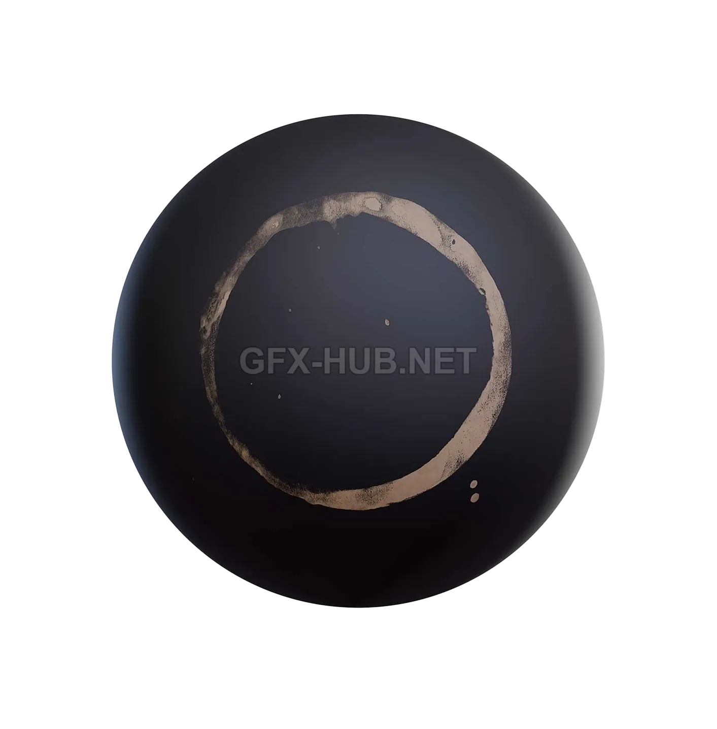 咖啡杯污渍贴花2506101303