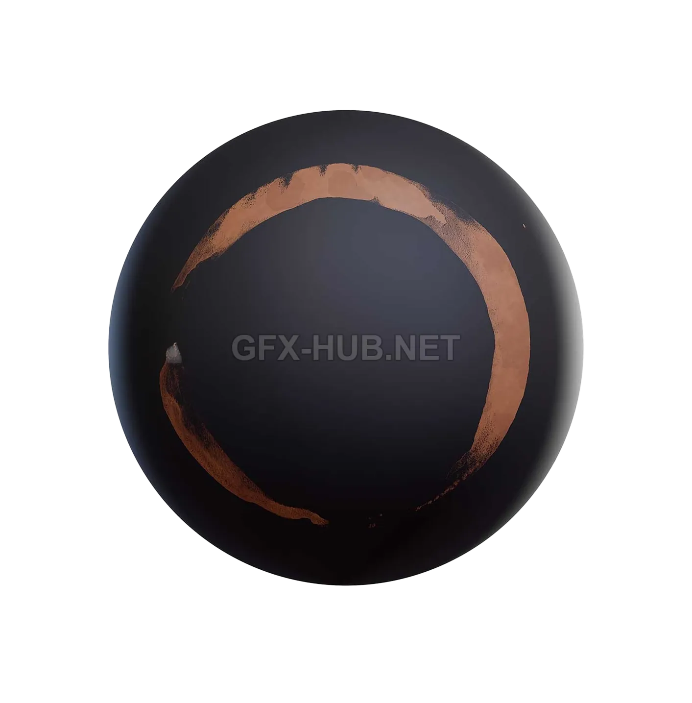 咖啡杯污渍贴花2506101322