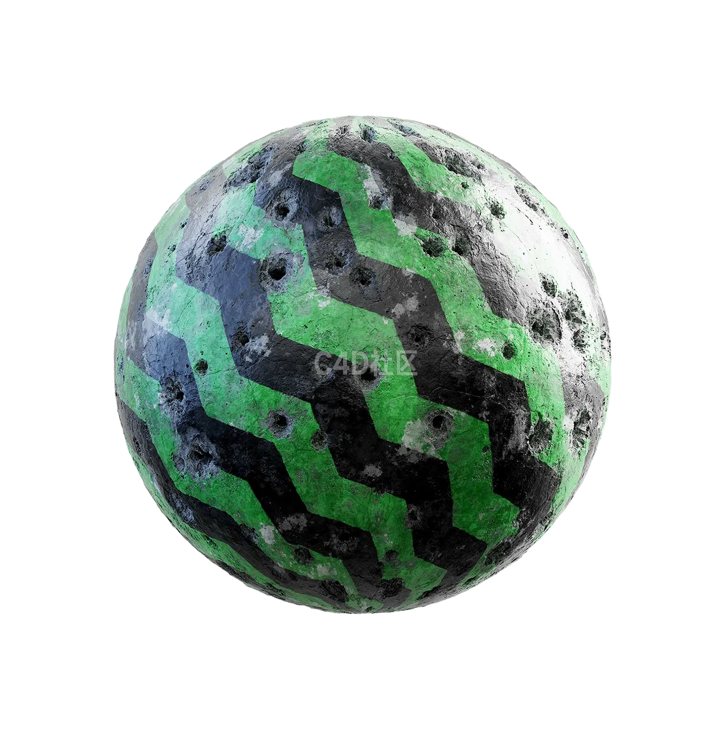 子弹损坏的涂漆混凝土2506091491