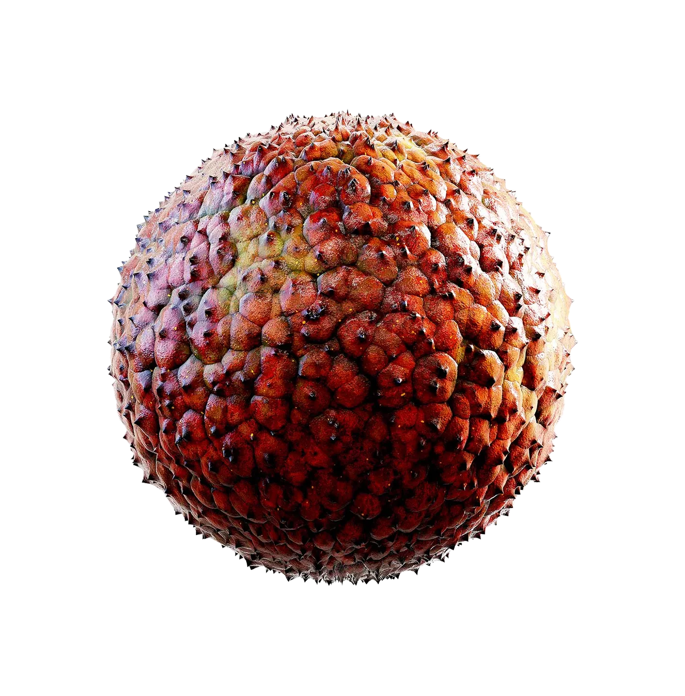 带刺红色生物皮肤2506101169