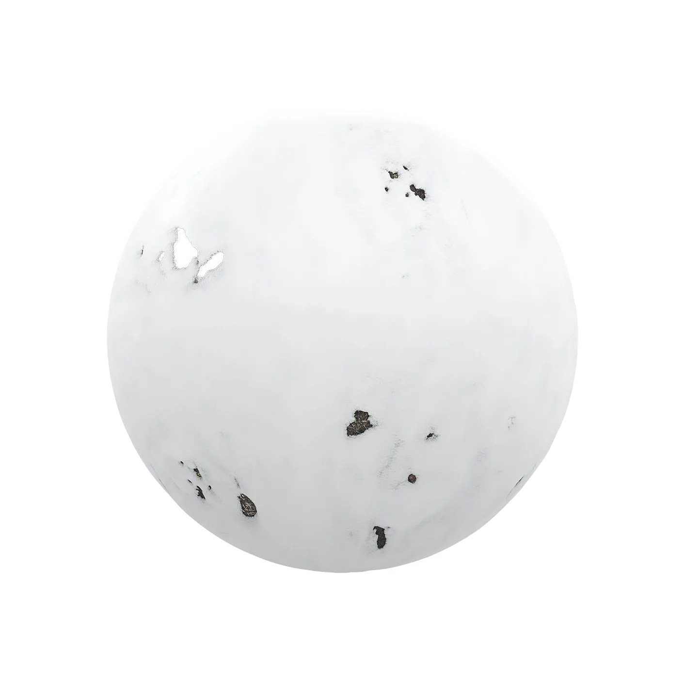 带地面斑点的雪250609312