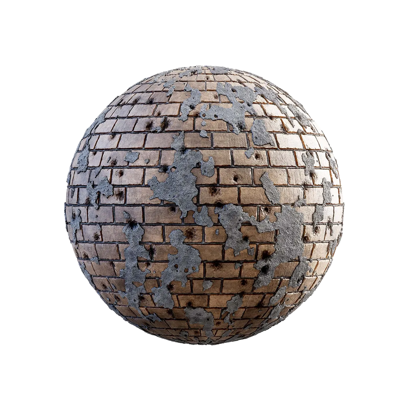 带弹孔的砖墙250610598