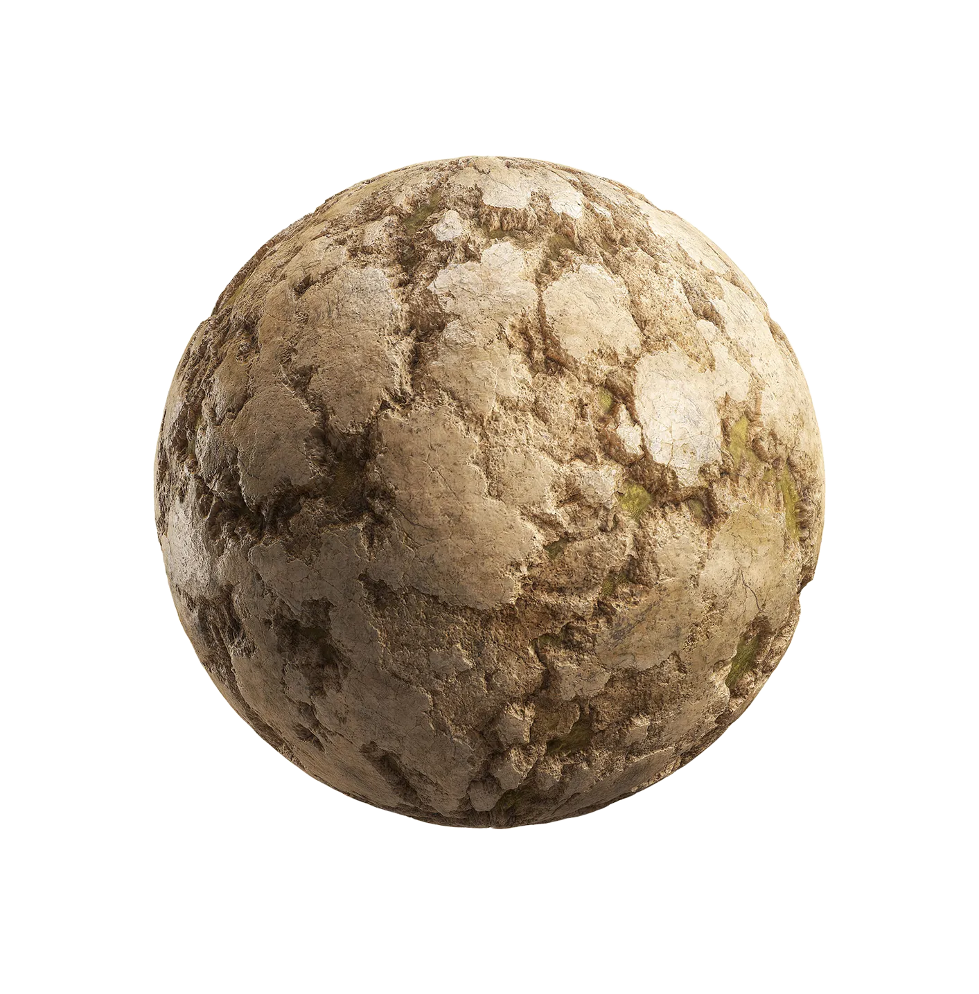 带苔藓的风化橙色岩石2506101860