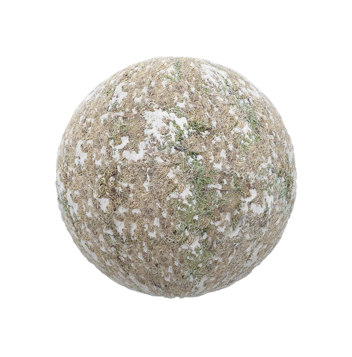 带雪的冰冻草地250609332