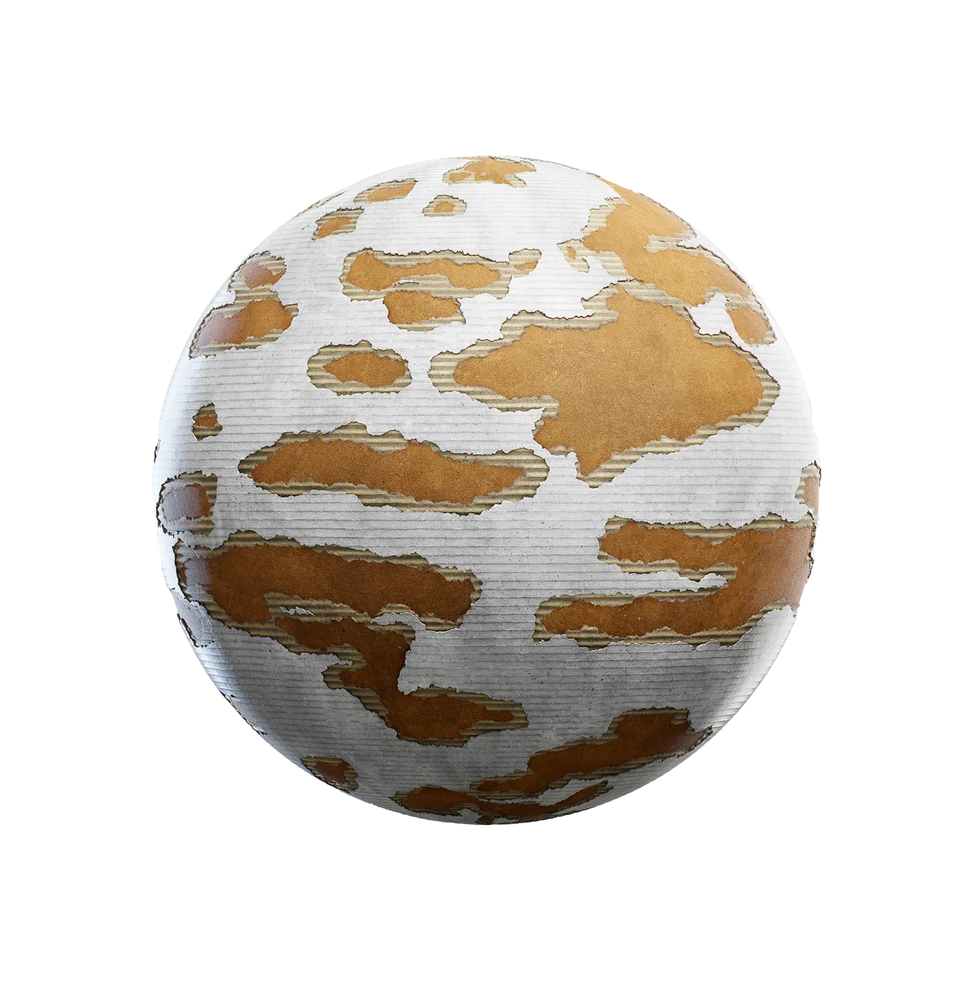 损坏的白色纸板2506101989