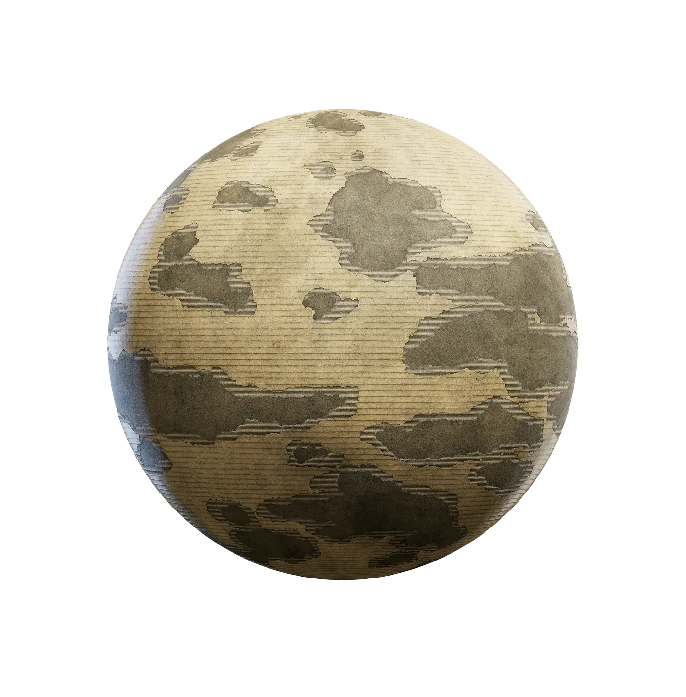 损坏的米色纸板2506101993