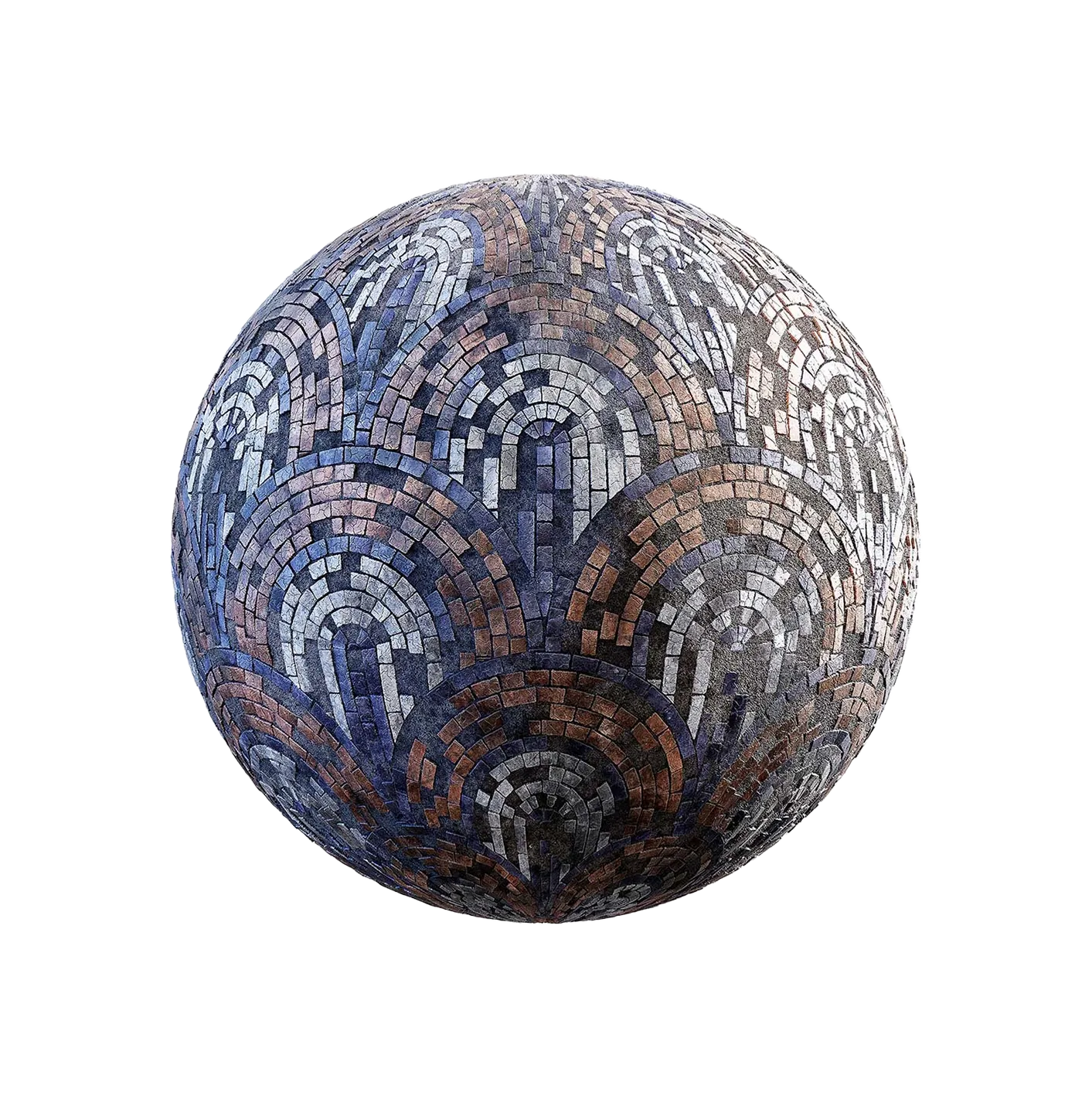 损坏的装饰性城堡路面2506102110