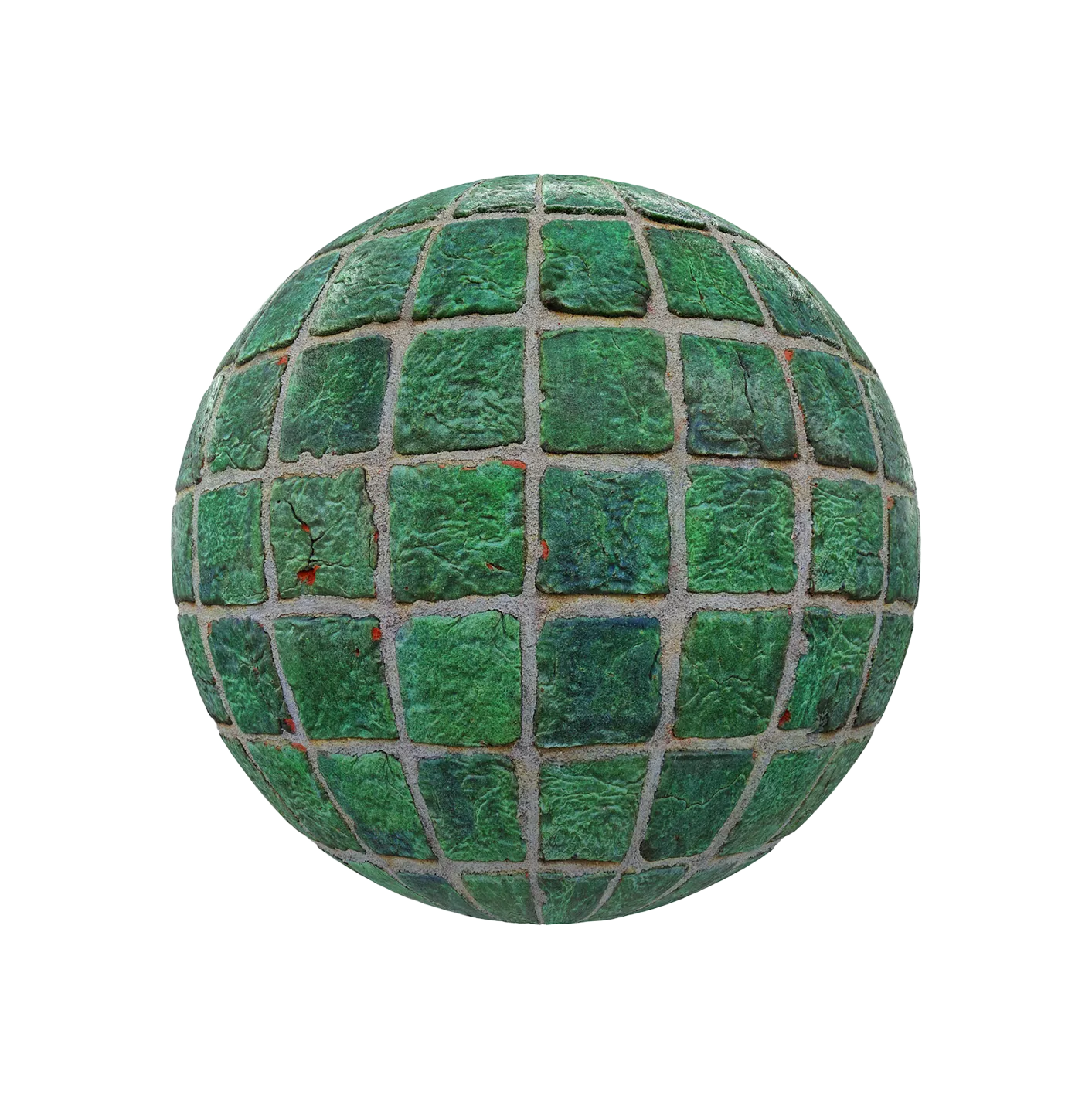 旧绿色瓷砖250609773