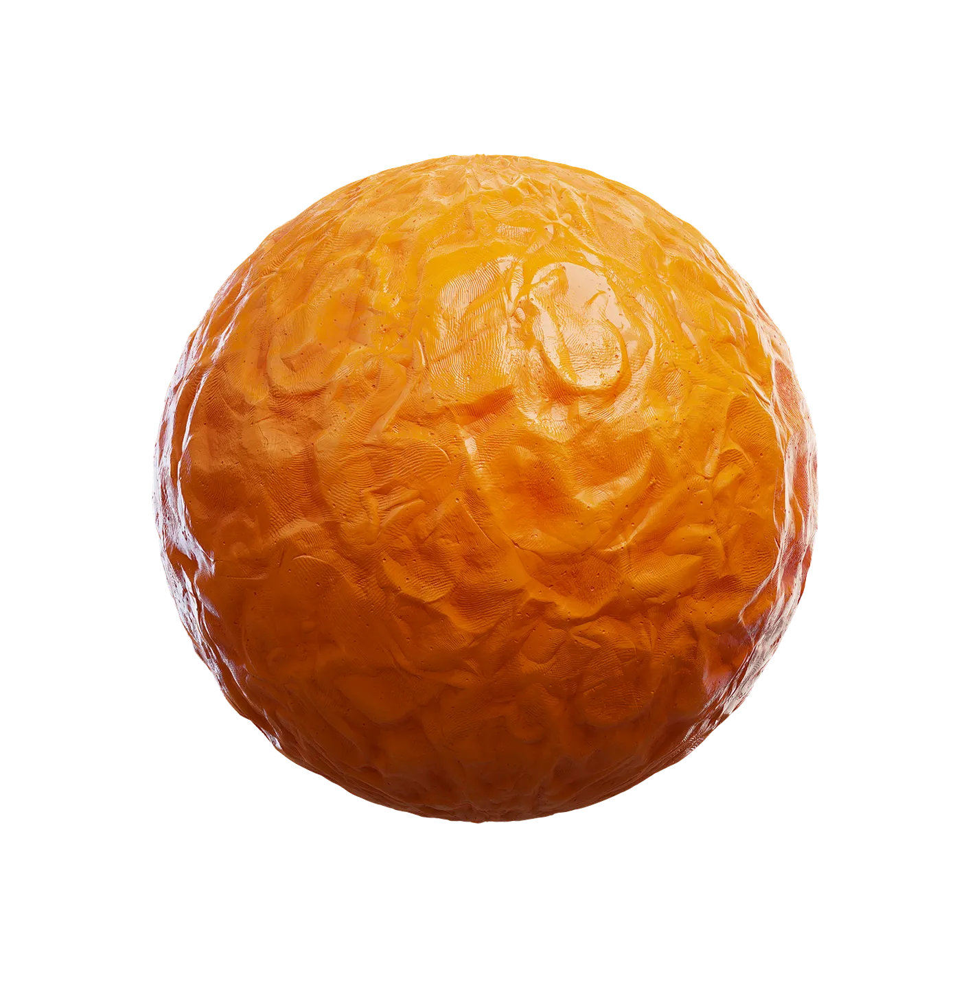 橙色雕塑粘土2506101413