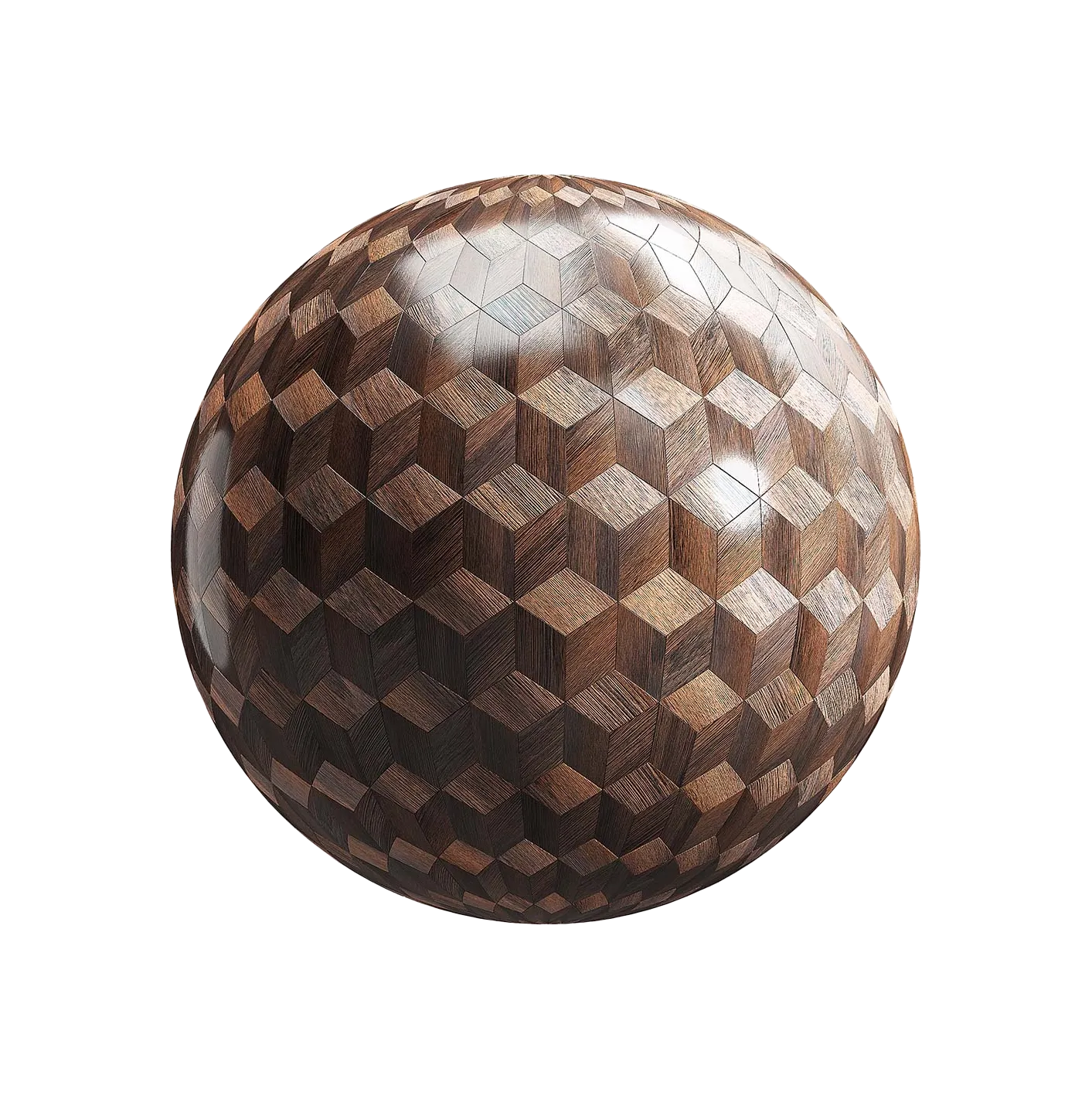 深色立方体木地板250610560