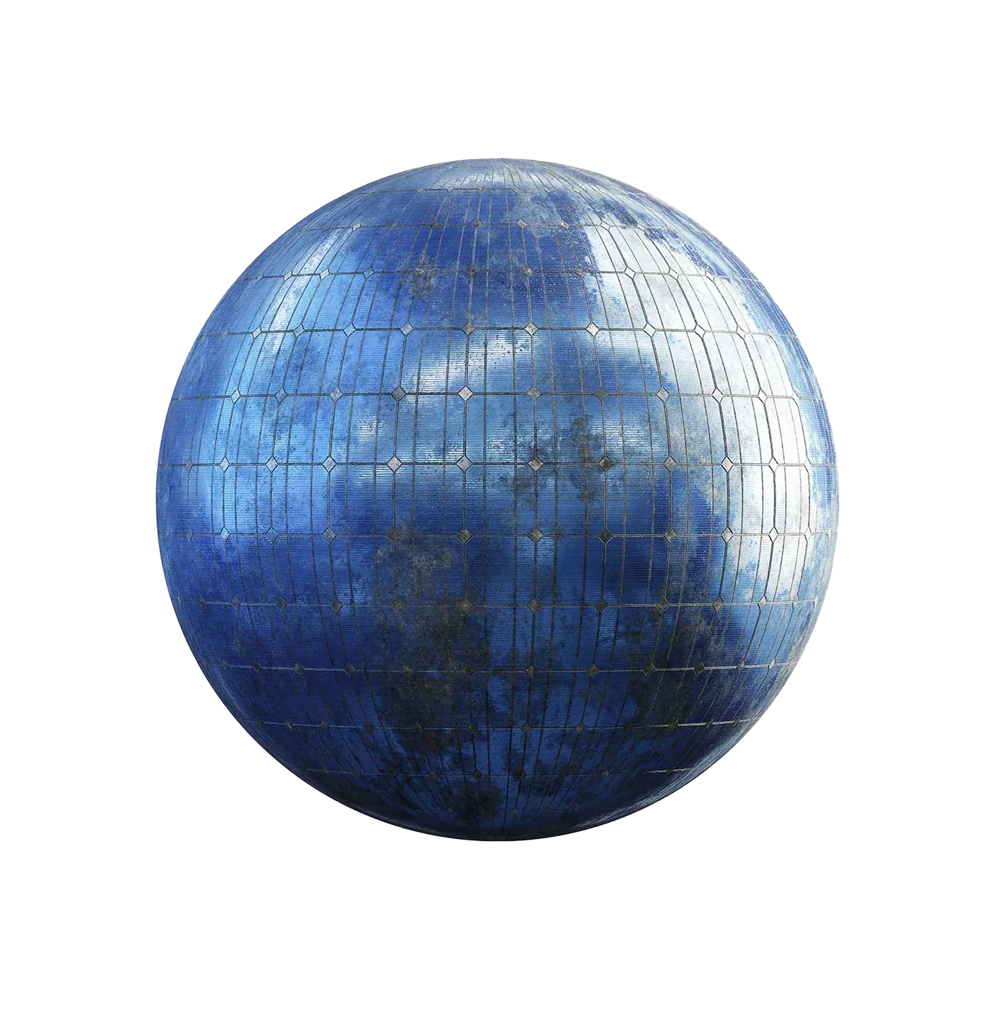 灰尘覆盖的太阳能板2506091537