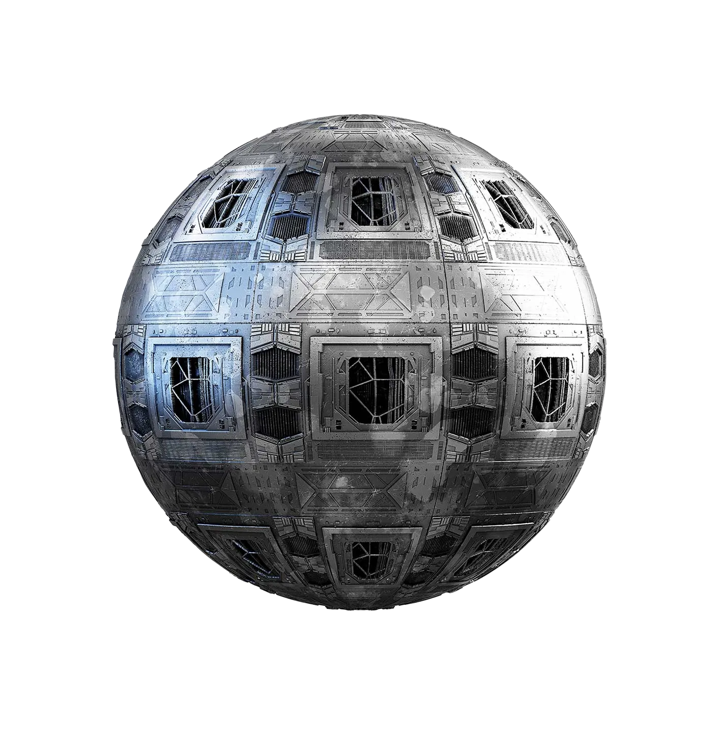 灰色金属飞船墙壁2506091542