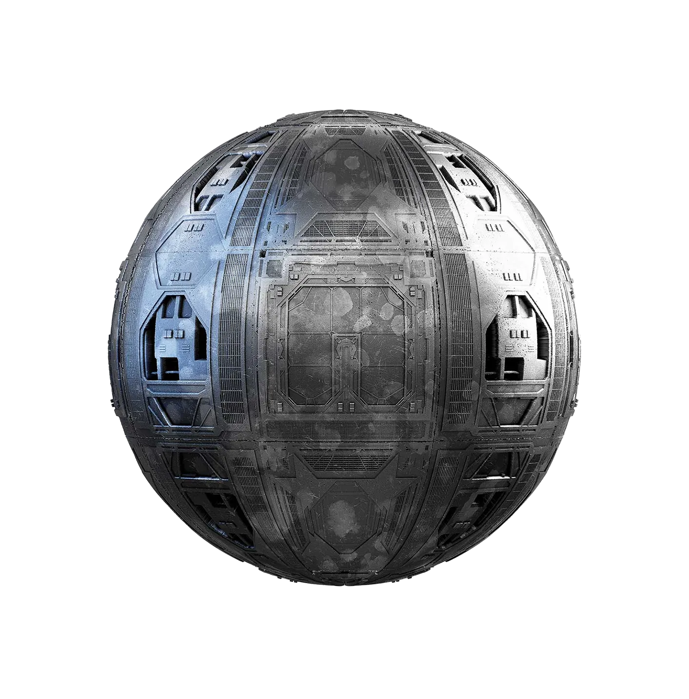 灰色金属飞船墙壁2506091543