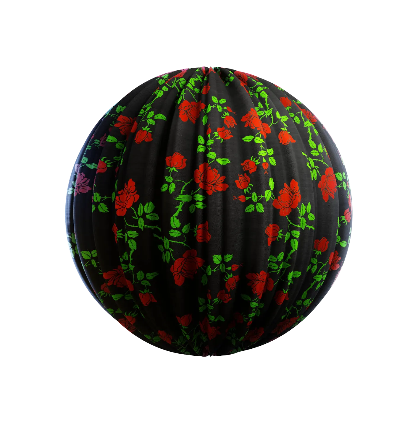 玫瑰黑色花纹窗帘250608123