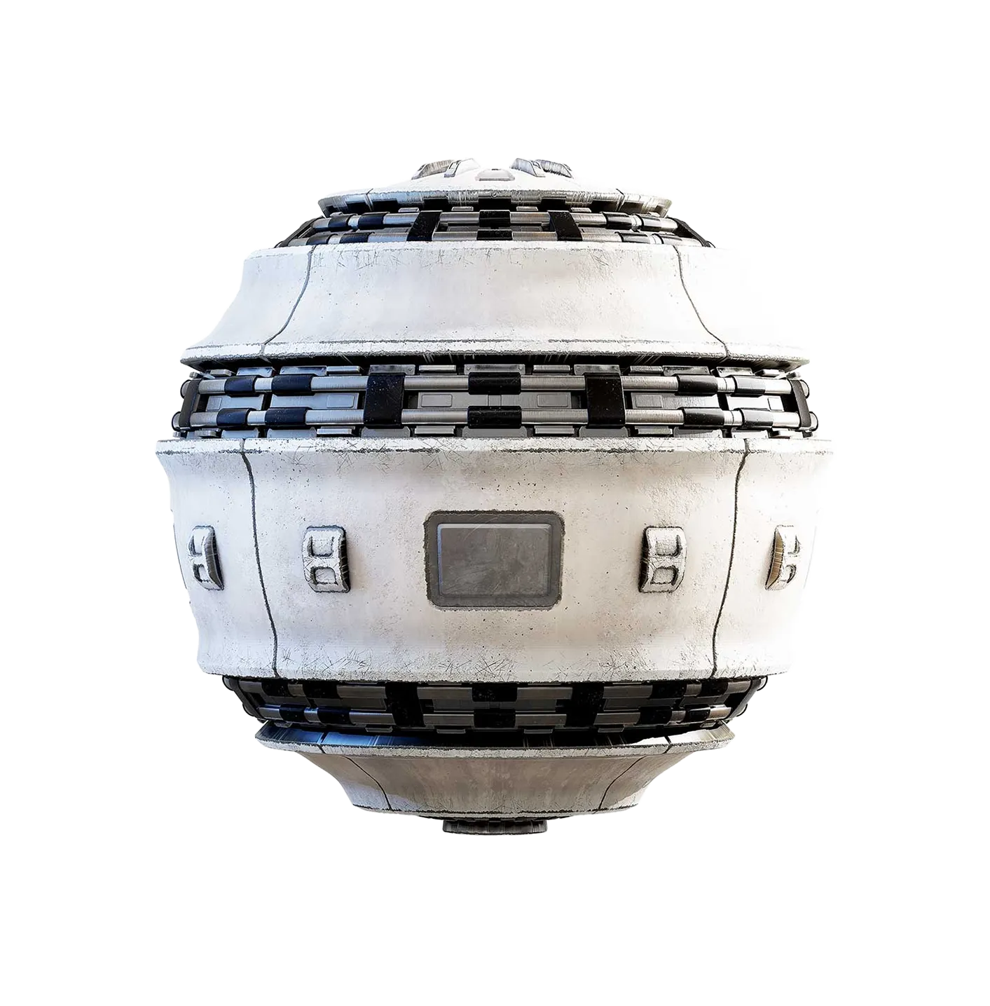 白色飞船墙壁2506091501