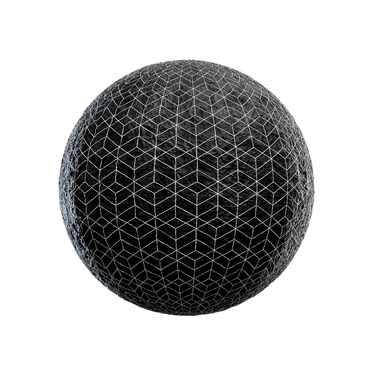 皱巴巴的黑色包装纸2506102011