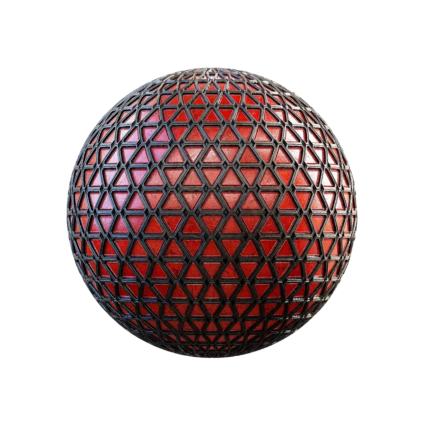 红色三角飞船墙壁2506091530