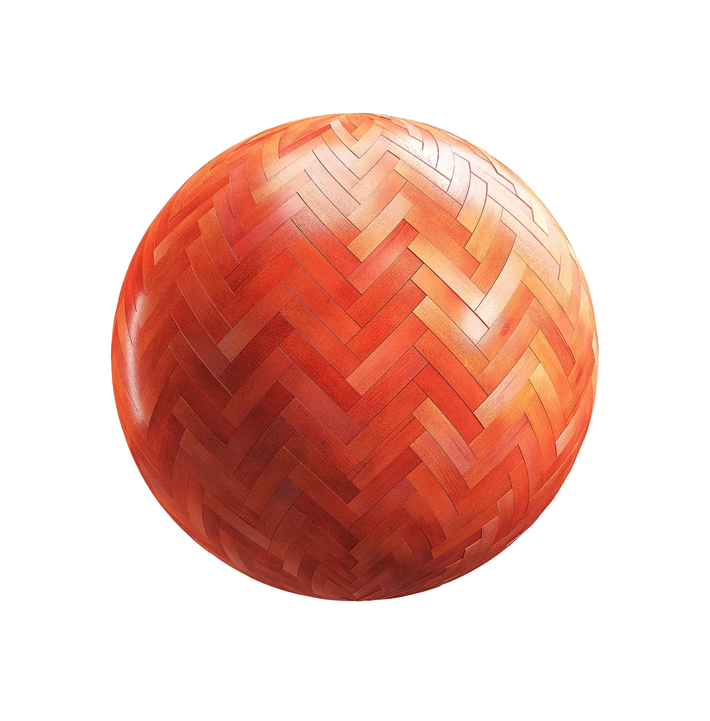 红色人字形木地板250610502