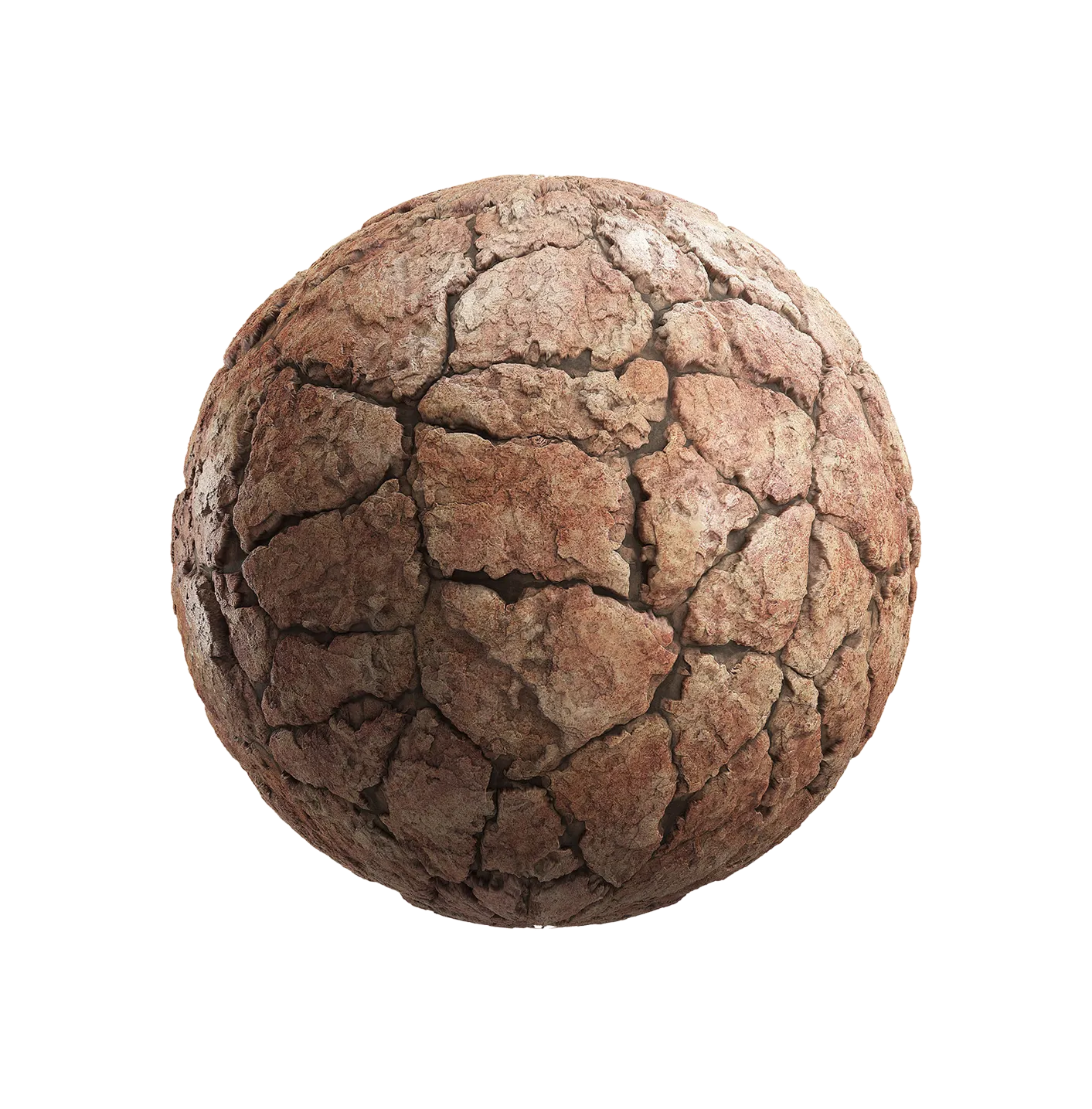 红色岩石瓦片2506101896