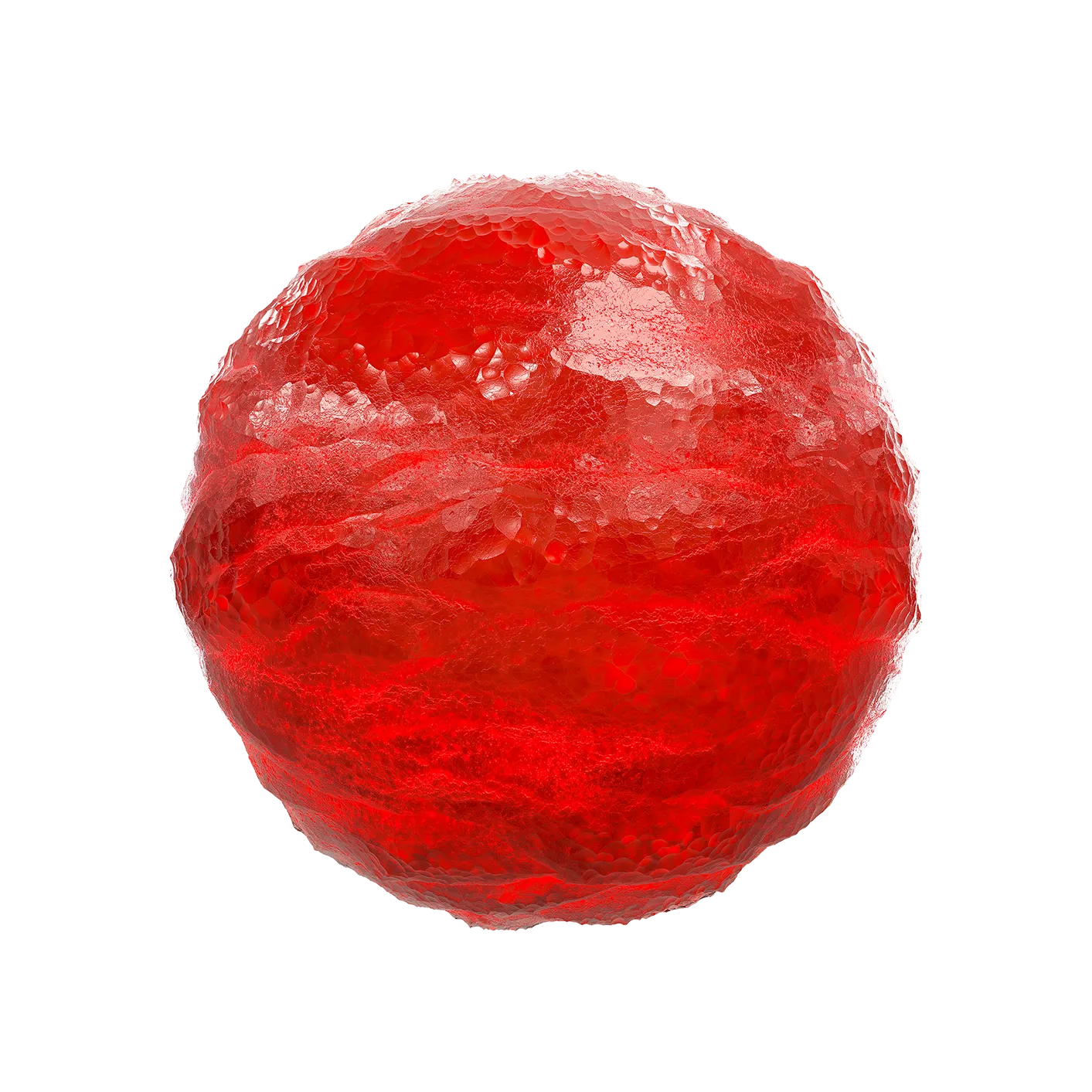 红色水晶250609634