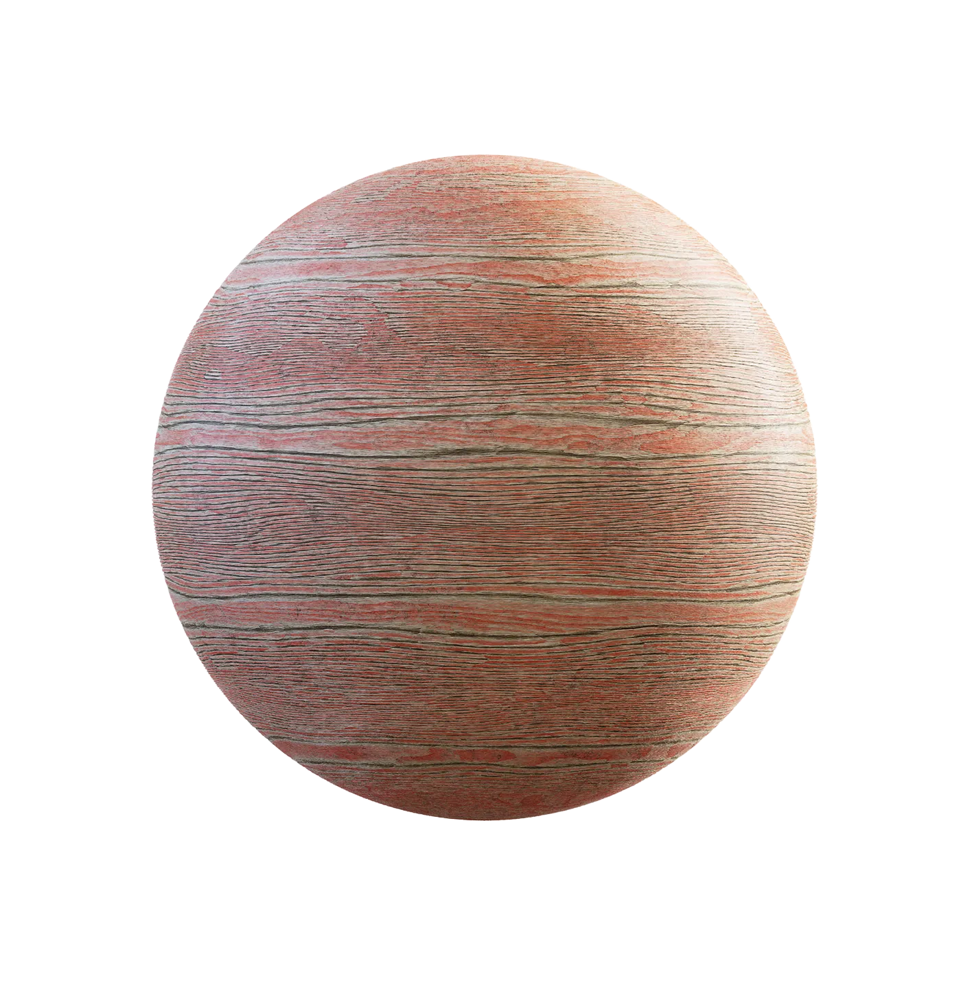 红色涂漆松木250610324