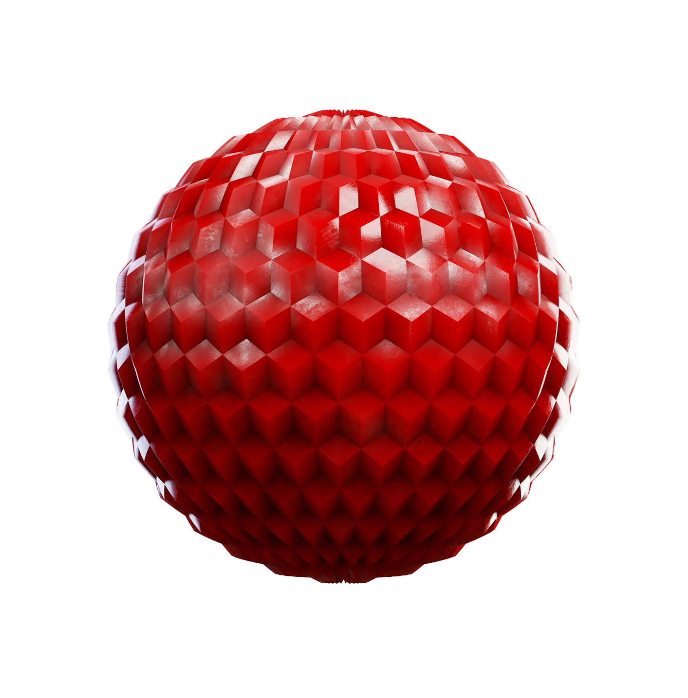 红色立方体图案塑料2506101232