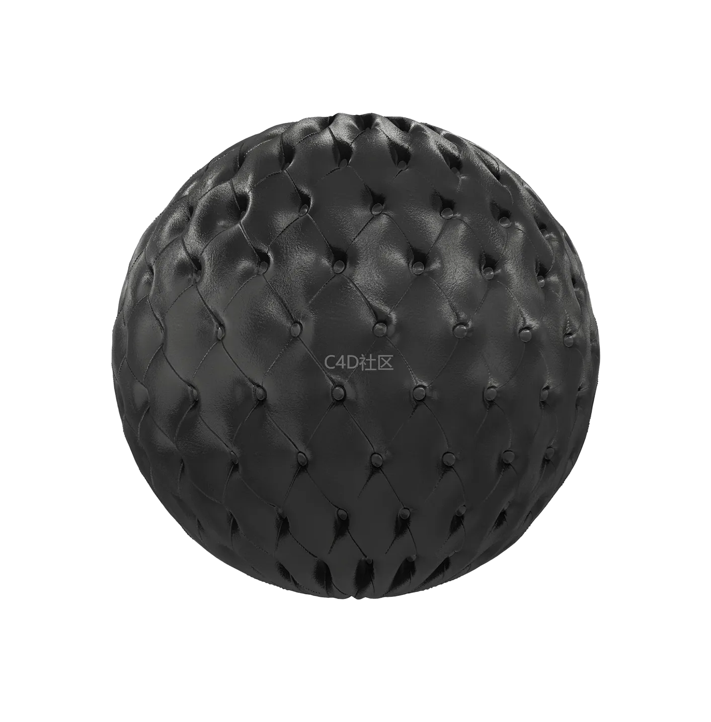 绗缝黑色皮革250610537