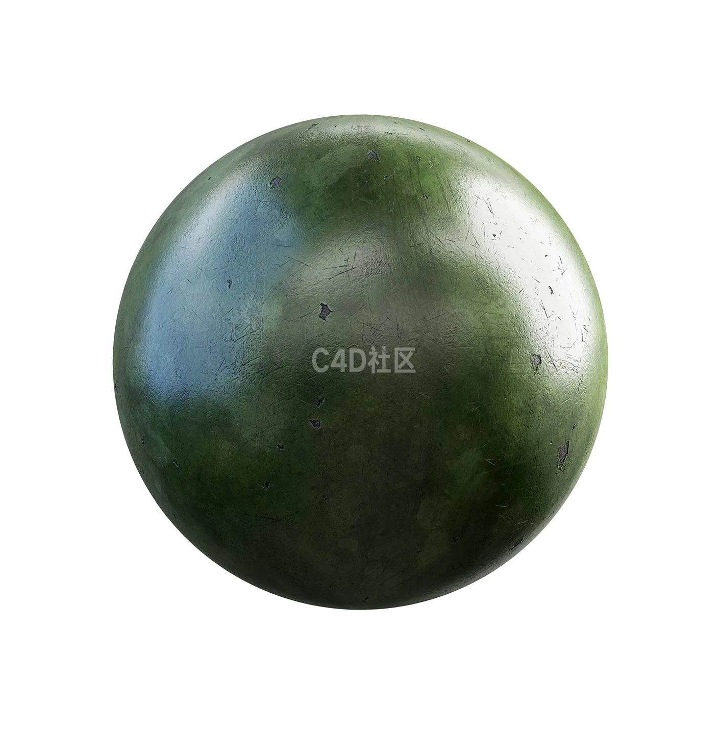 绿色涂漆金属2506091448