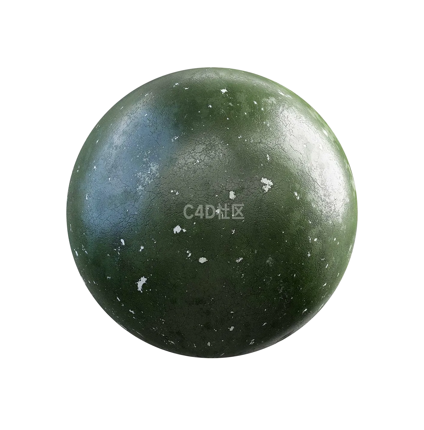 绿色涂漆金属2506091450