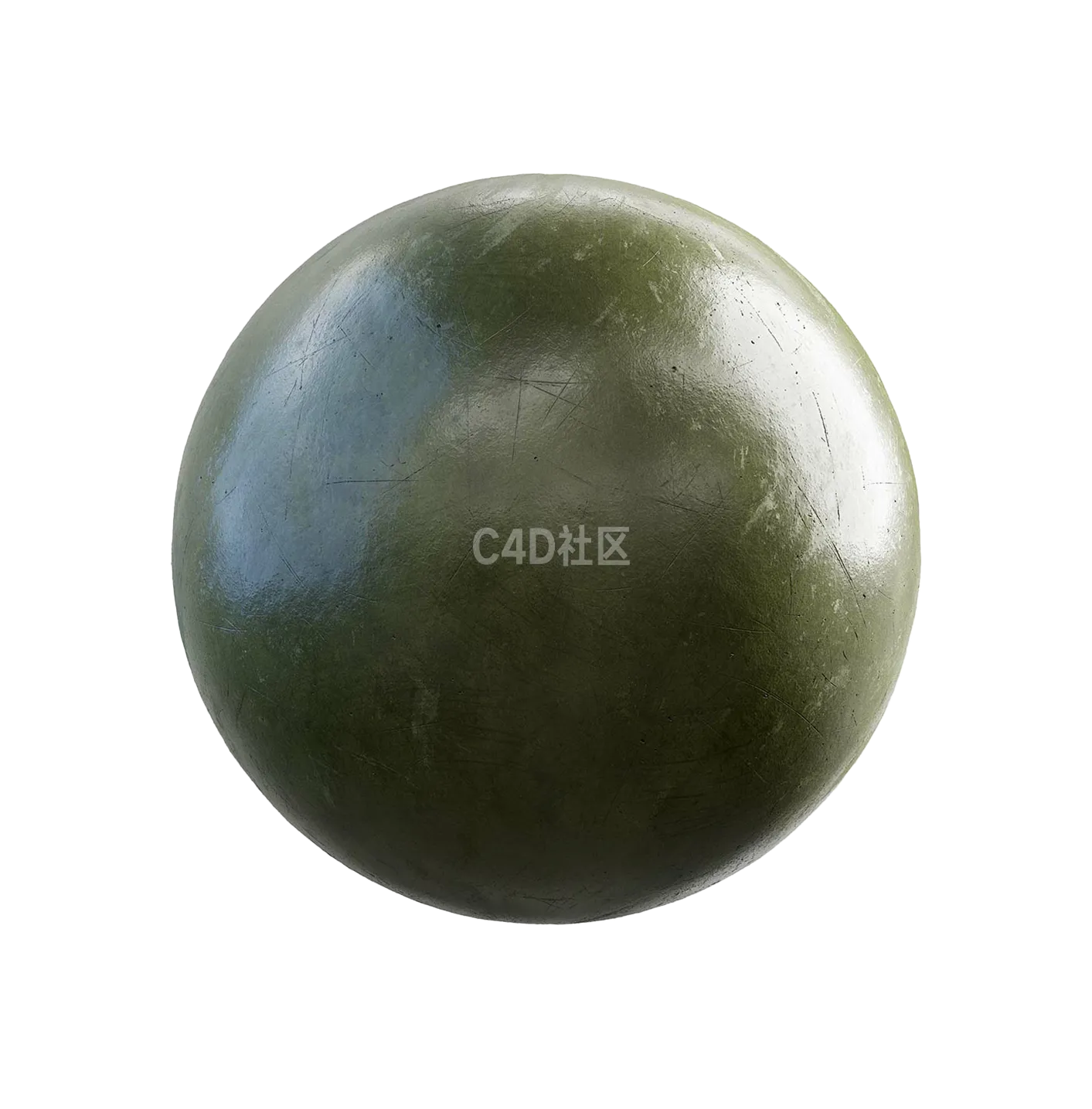 绿色涂漆金属2506091452