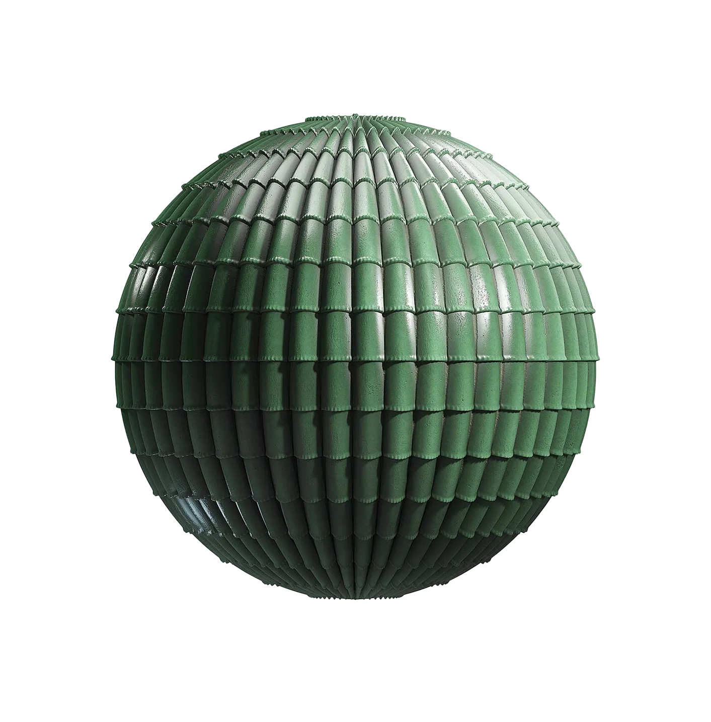 绿色陶瓷屋顶2506101695