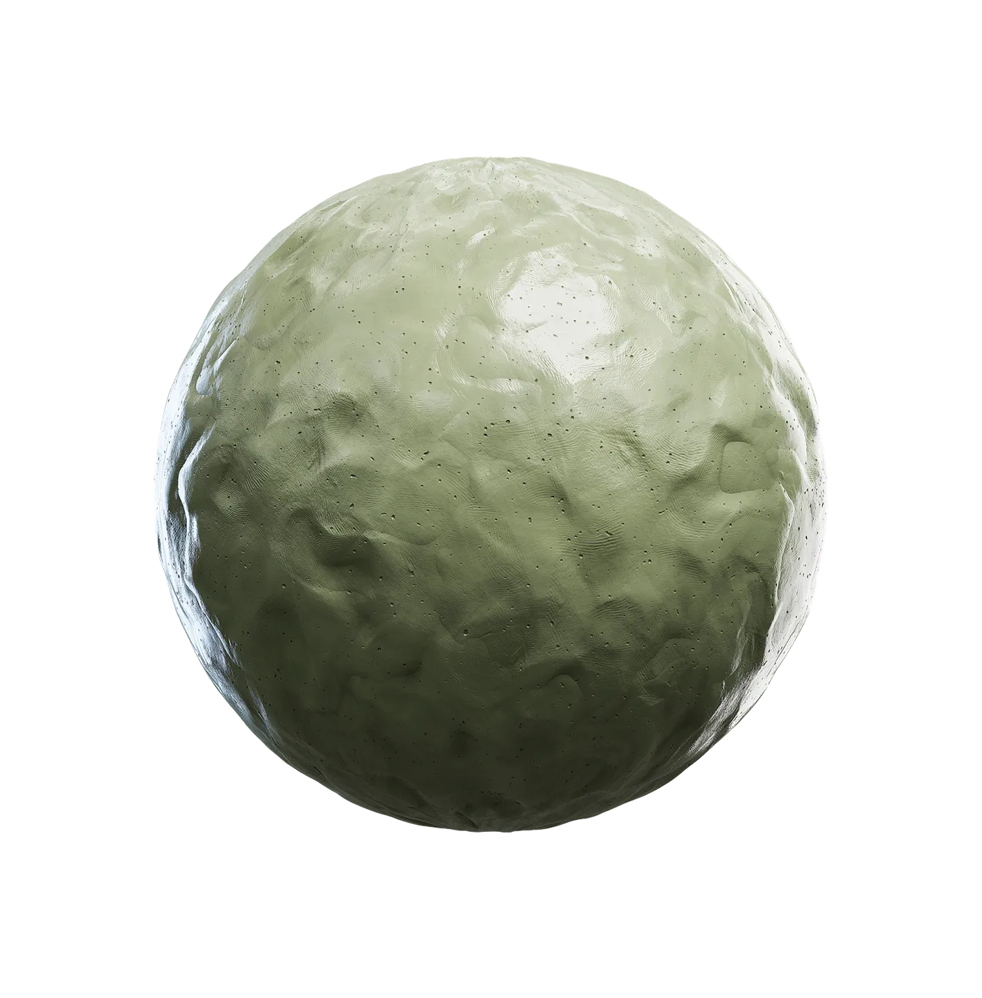 绿色雕塑粘土2506101375