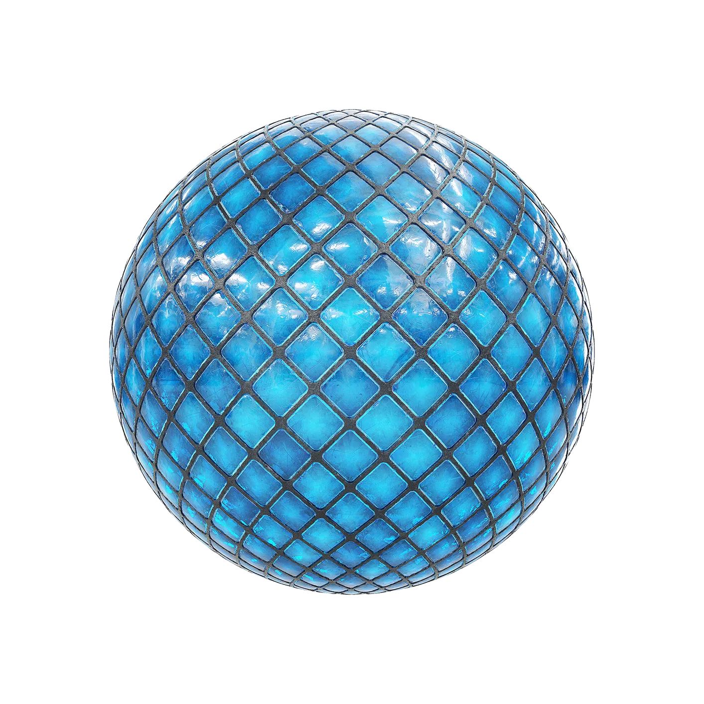 蓝色染色玻璃250609657