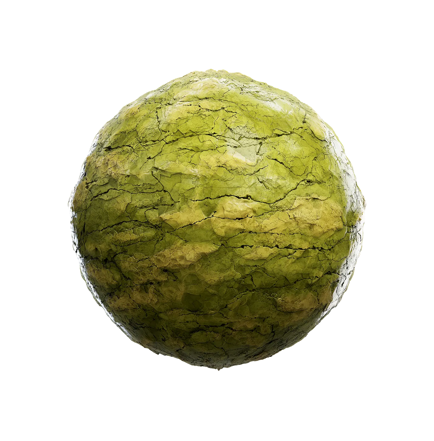 裂纹粗糙绿色粘土2506101362