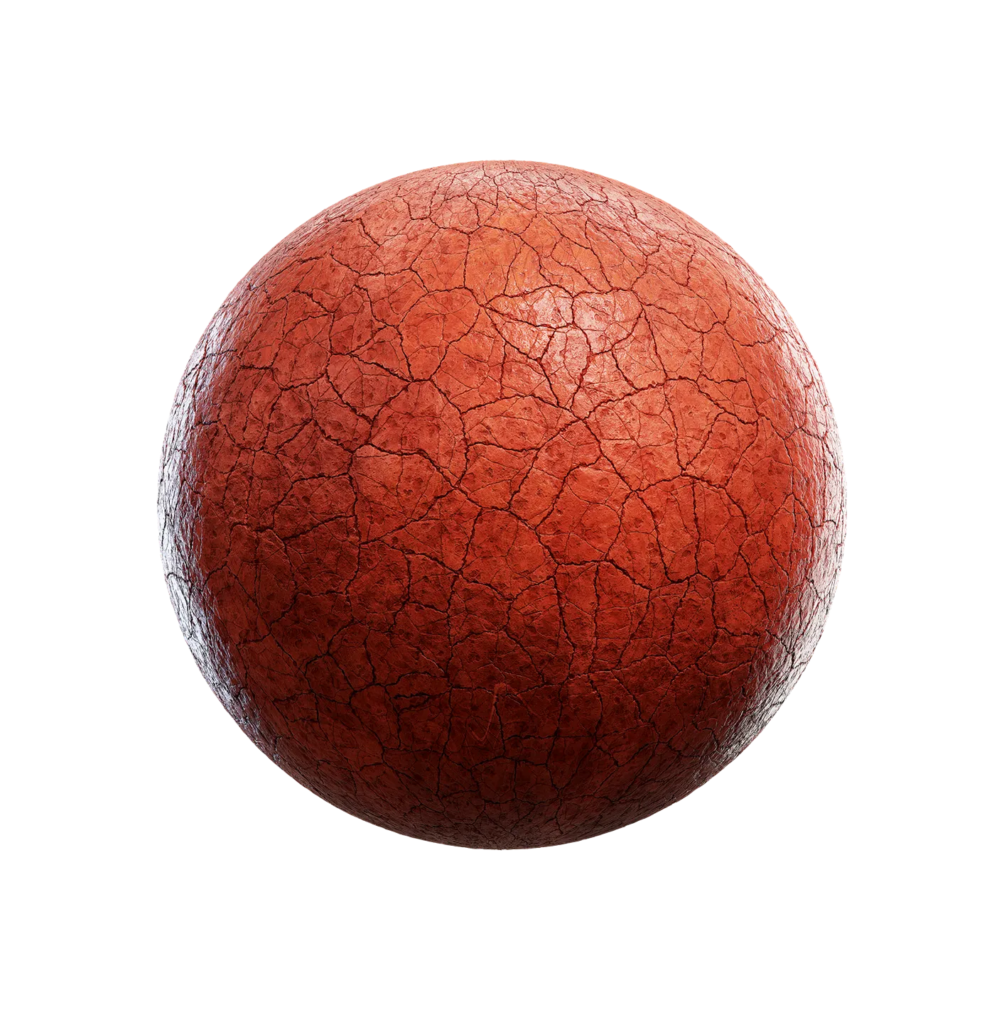 裂纹红色粘土地面2506101364